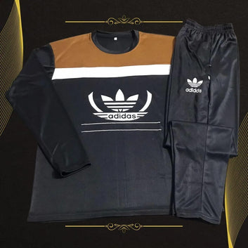 Product Name: 2 Pcs Men's Polyester Printed Track Suit