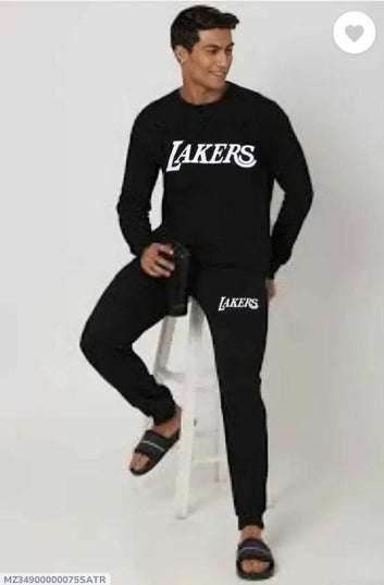 Product Name: 2 Pcs Men's Polyester Printed Track Suit