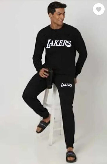 Product Name: 2 Pcs Men's Polyester Printed Track Suit